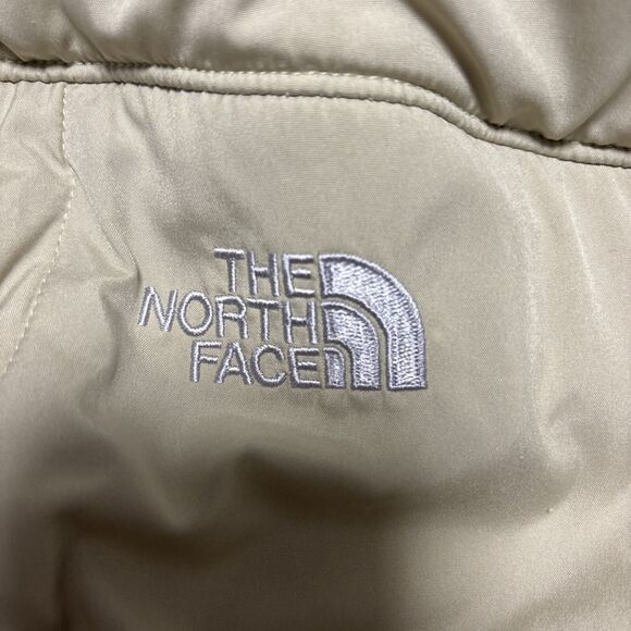 The North Face Summit Series Deep Pile Fleece Jacket Full Zip Cream Women's Med - Picture 4 of 8